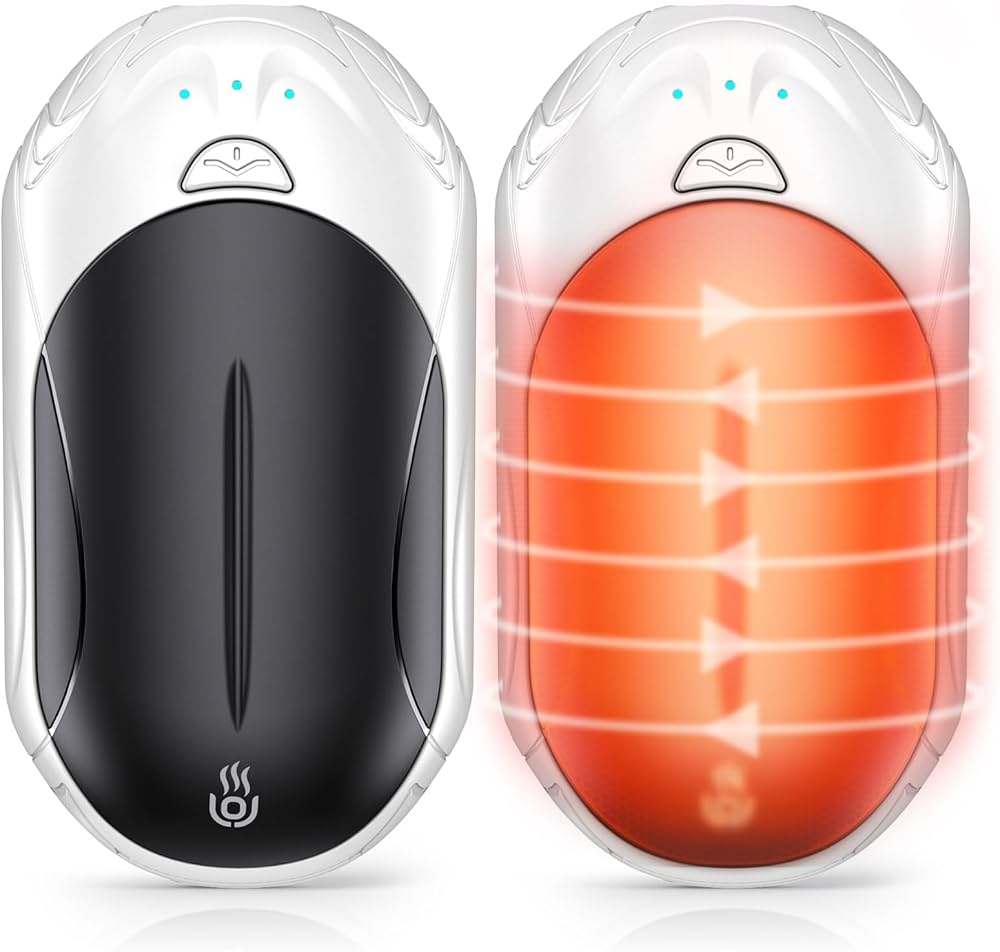 Amazon | OUTJUT 充電式カイロ 電気カイロ【新登場・分離式・超軽量