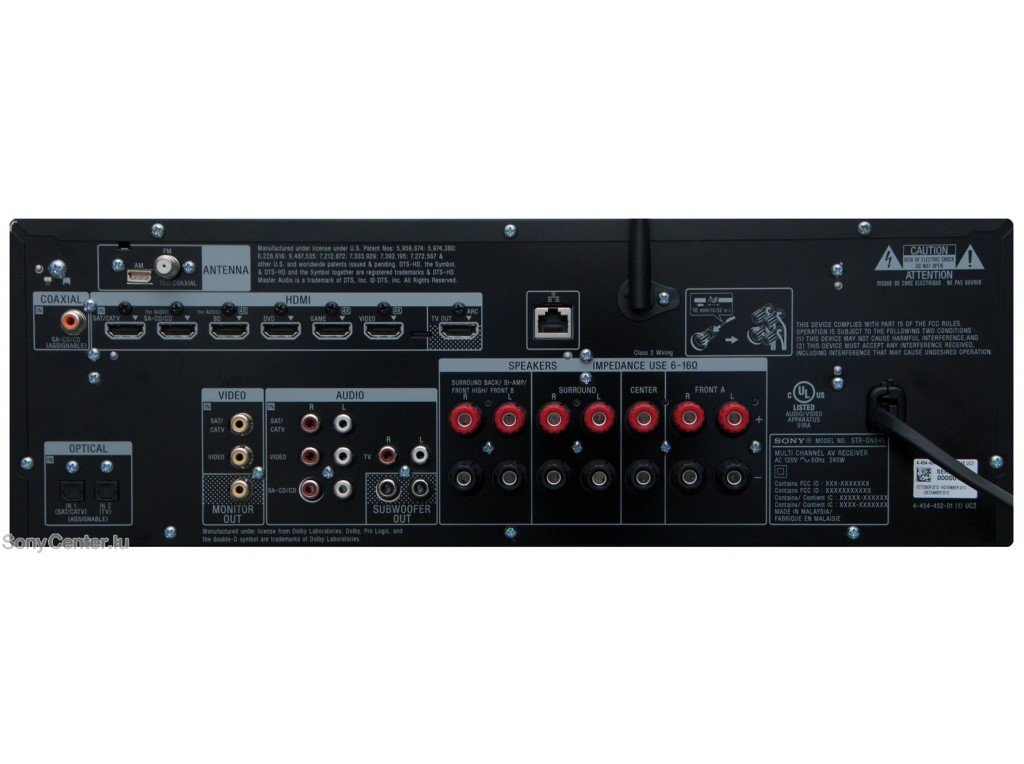 Amazon.com: Sony STR-DN840 7.2 Channel 1050-Watt A/V Receiver