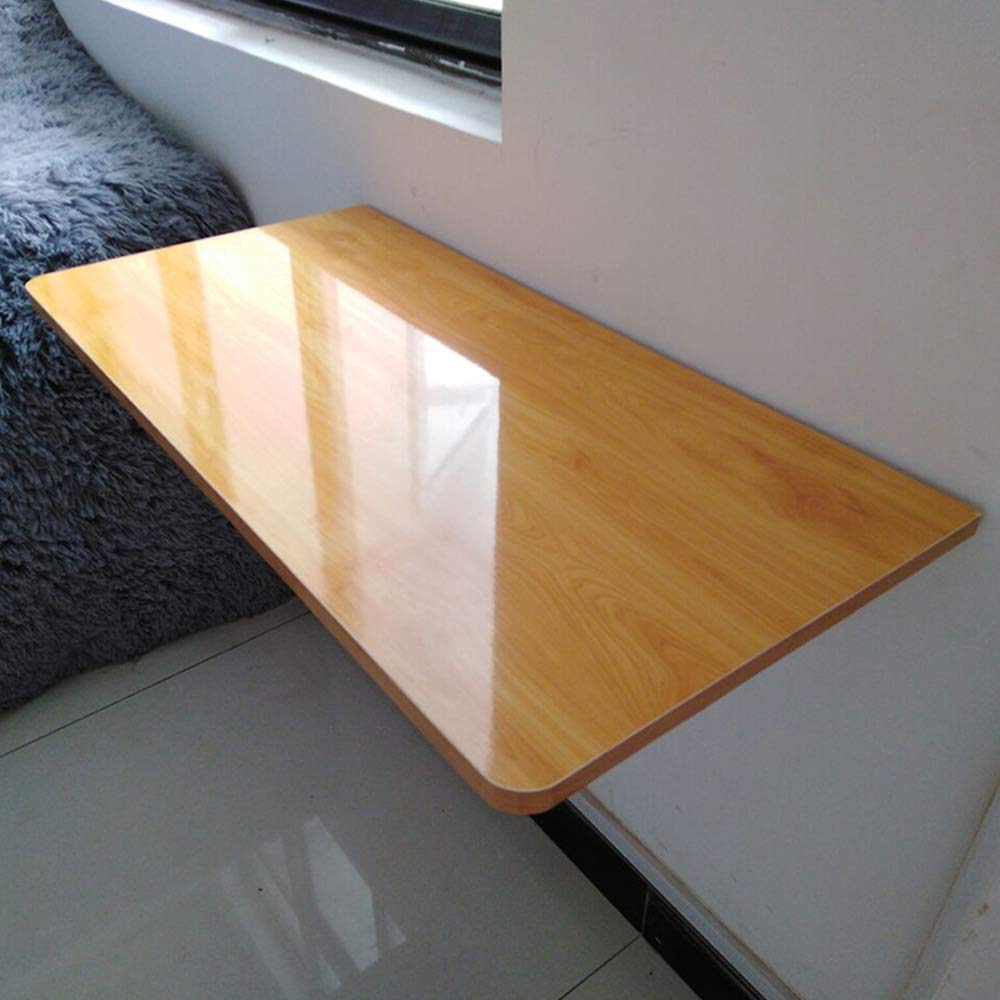 Table pliante en bois massif LUNEZY : l'élégance du noyer pour votre bureau