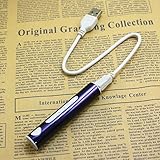 USB Cigarette Lighter Portable Rechargeable - One Item (Purple)
