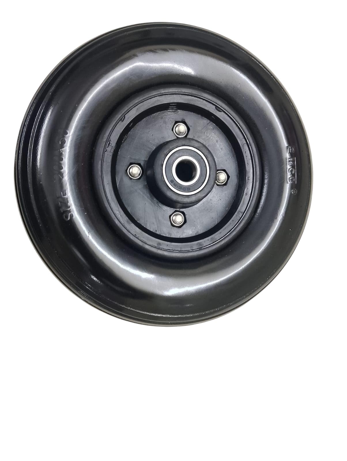 Wheels for Electric wheelchair, 20.32 cm, Black, Universal Fit, High-Performance Rubber-image-5