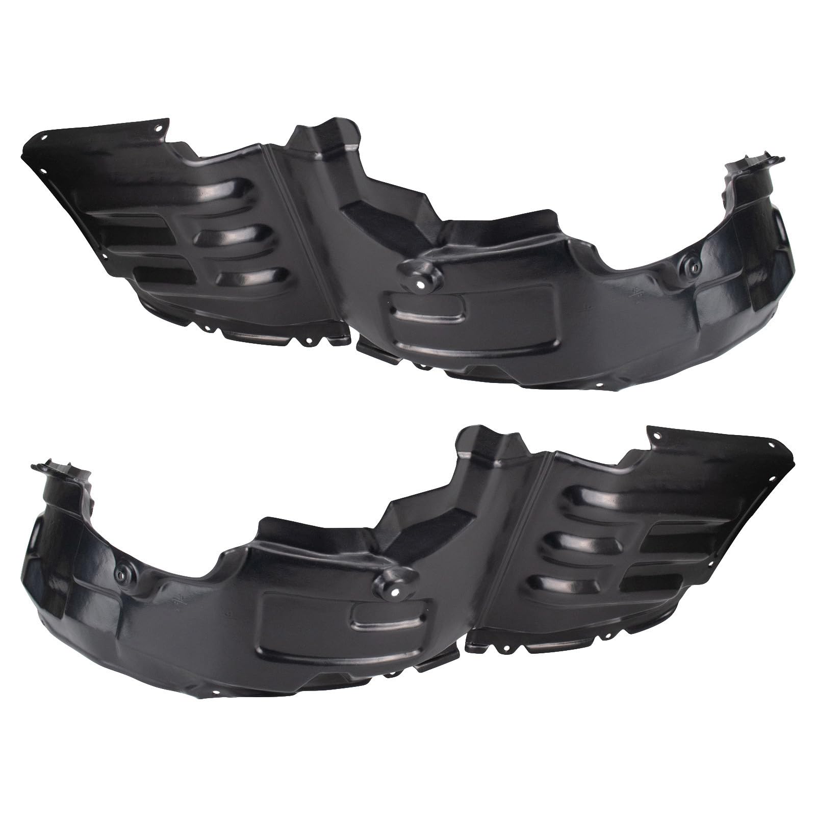 TRQ Inner Fender Liner Set | For 2006-2012 Mitsubishi Eclipse MI1250107 MI1251107