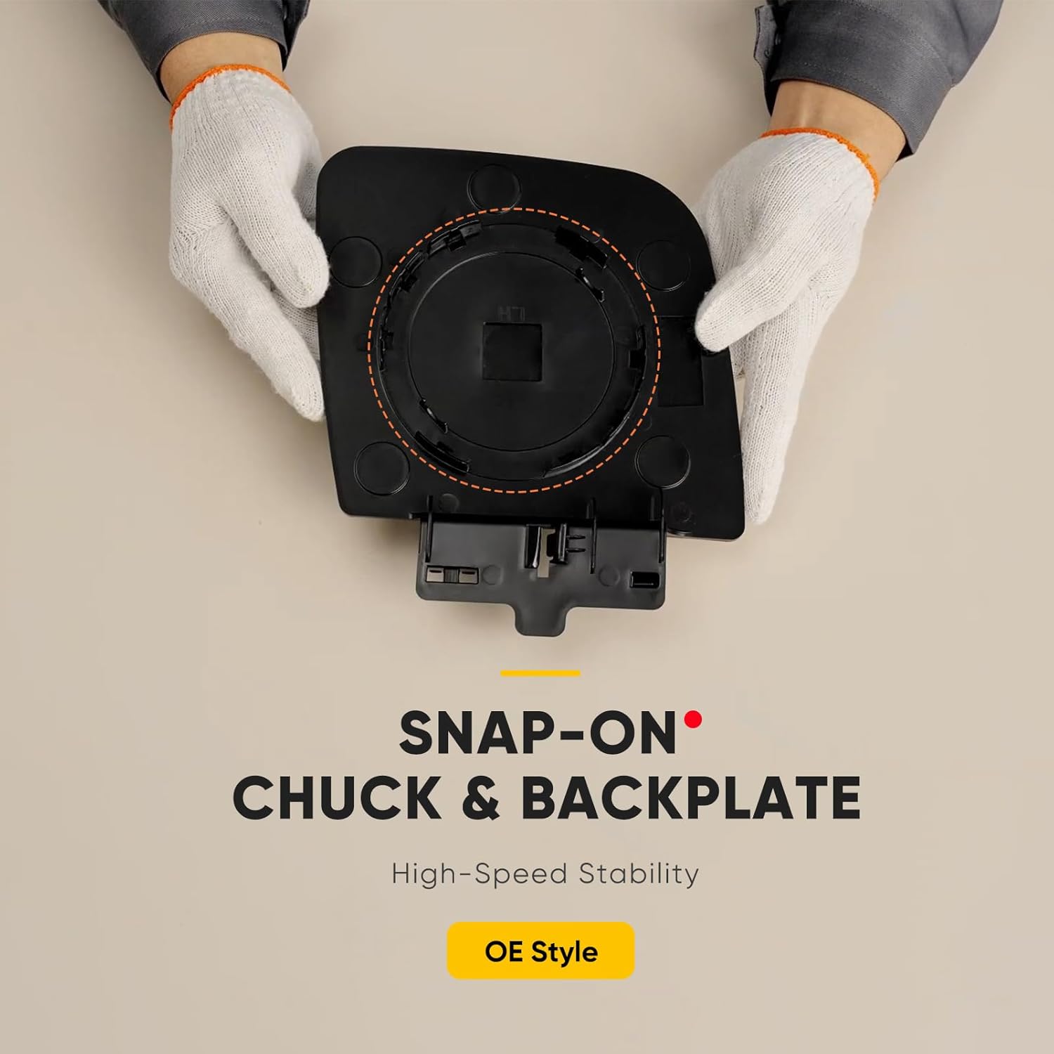 Upper Driver Side Mirror Replacement for Ford E150 E250 E350 1992-2007, E450 1999-2007, E550 2002-2003, Left Side Mirrors Glass with Backing Plate