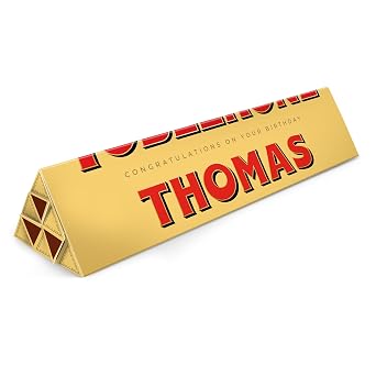 XXL Chocolate Personalised with Name - 3.6 kg Personalised Giant Chocolate Gift Milk Chocolate with Honey and Almond Nougat (3.6 kg)