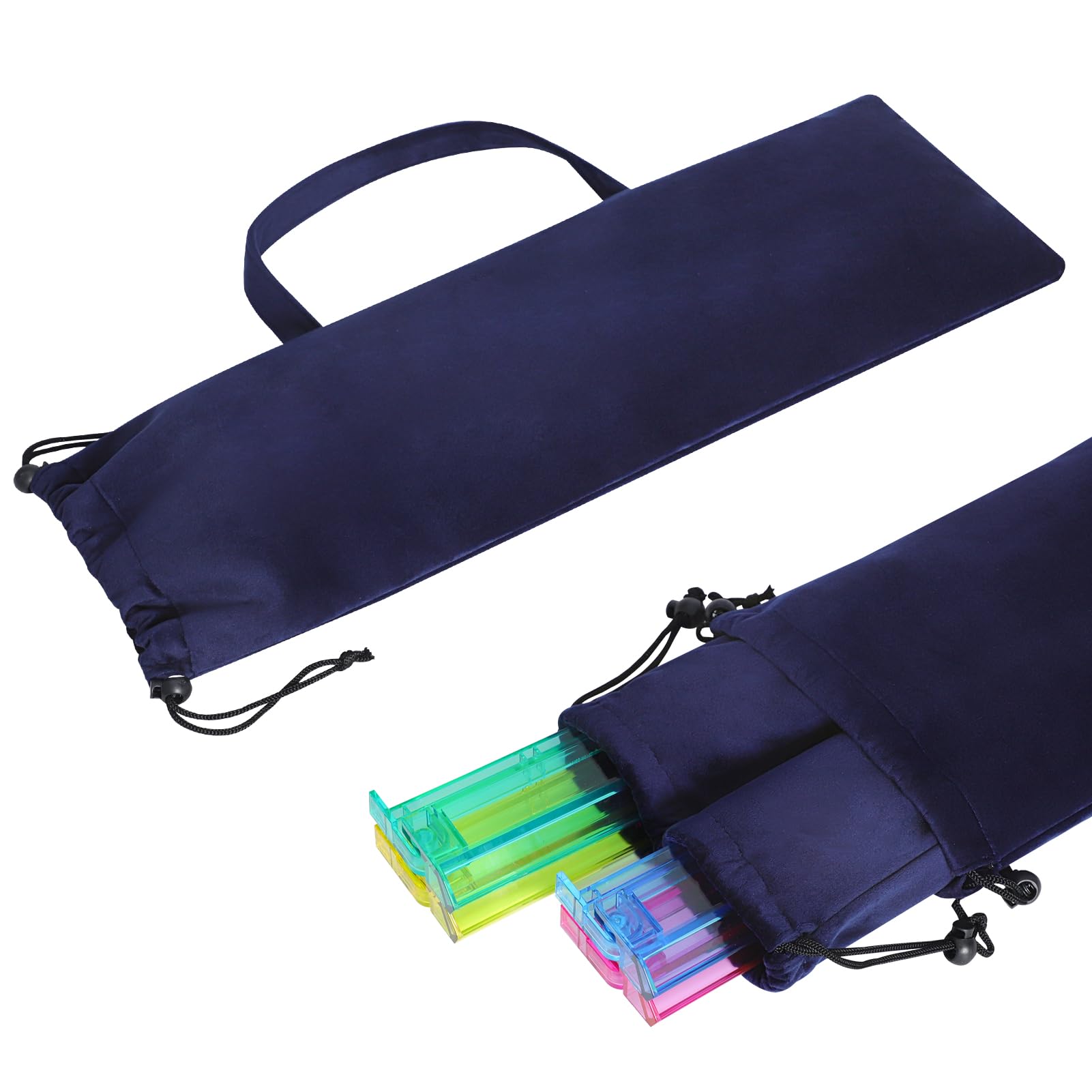 TIASUSAN Mahjong Rack Bag(Empty Bag), Mahjong Accessory for Storage Mahjong Racks and Pushers, Fits All Types of Racks