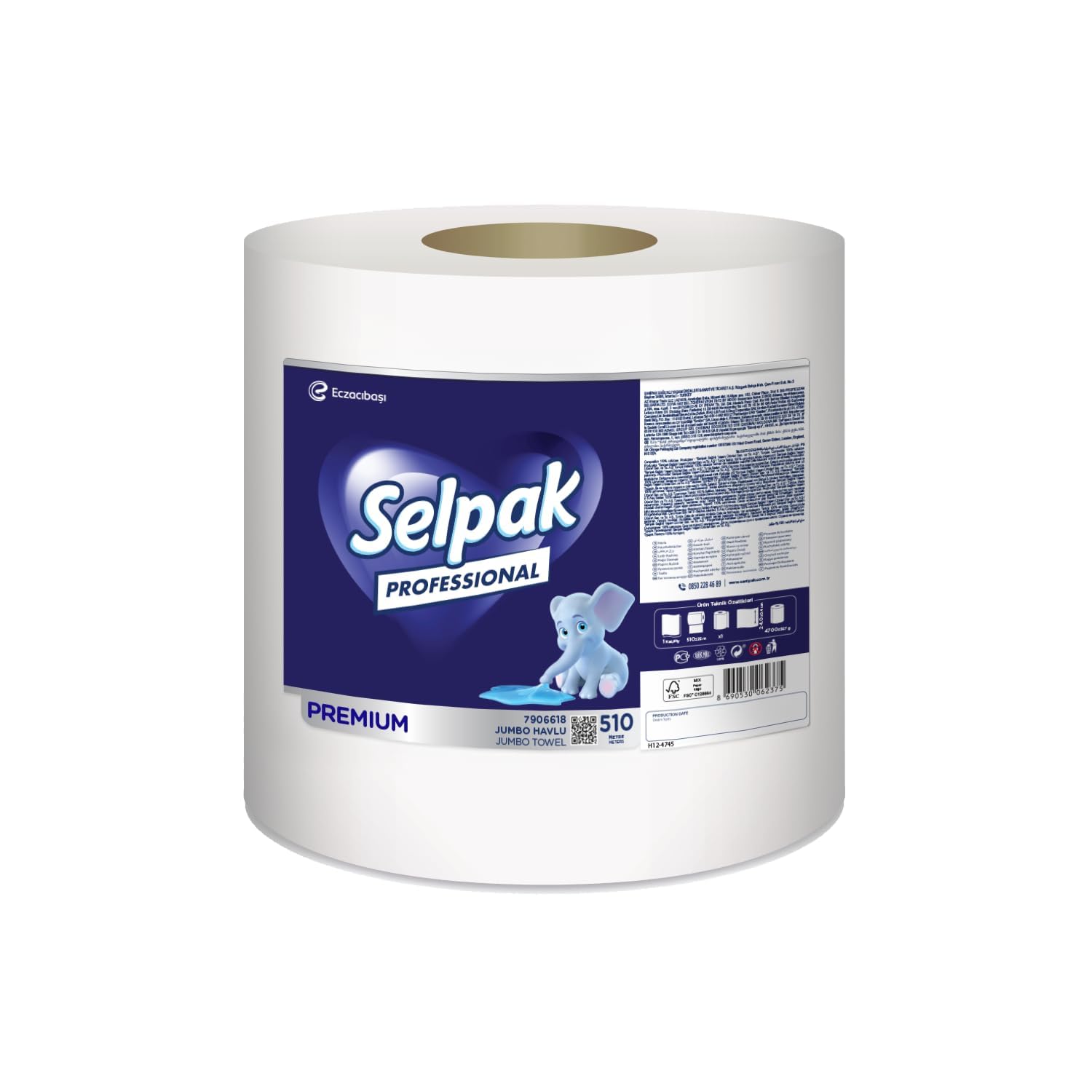 Selpak Professional Premium Havlu, 510 Metre