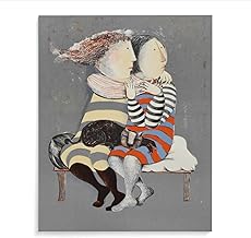 Bolivian Artist Graciela Rodo Boulanger's Artistic Vintage Posters in The Style of Children's Works (3)Wall Poster Art Canvas Printing Gift Office Bedroom Aesthetic Poster 8x10inch(20x25cm) Frame-styl