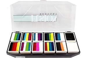 Professional Quality Fusion Face Paint in Rainbow Explosion: Unleash Your Inner Artist