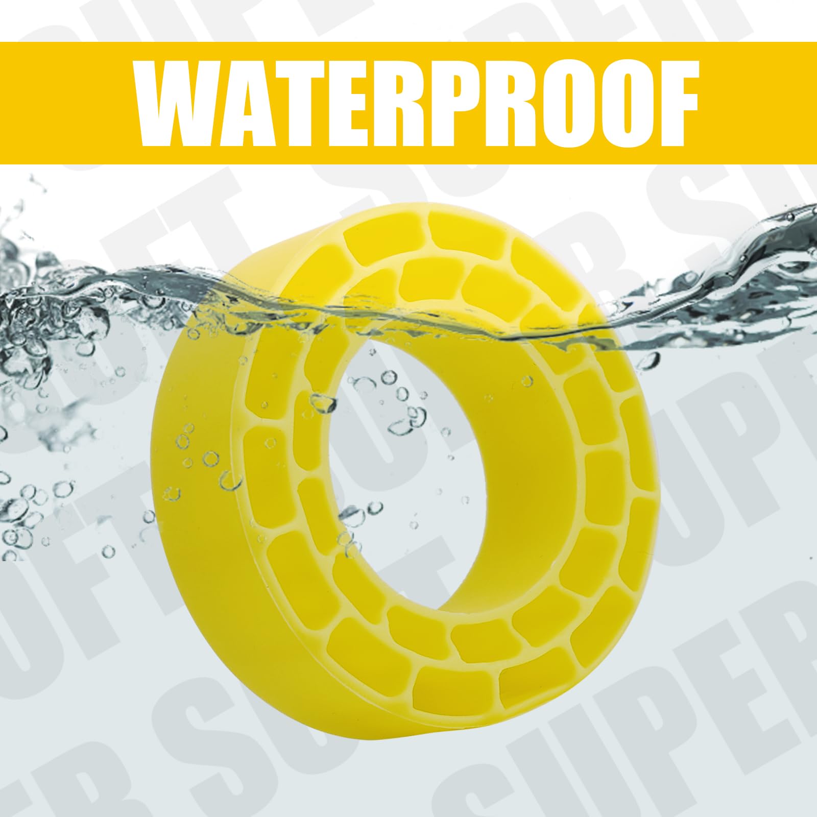 INJORA 4 sztuki silikonowych wkładek gumowych do opon 52 mm 1,0" (1045)