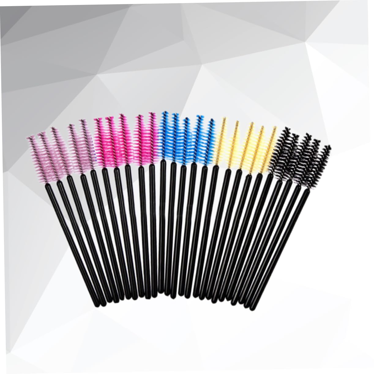 FRCOLOR 50pcs Disposable Eyelash Mascara Wands Brush Multicolor Makeup Applicators for Eyelash Extensions Hummingbird Feeder Cleaning and More