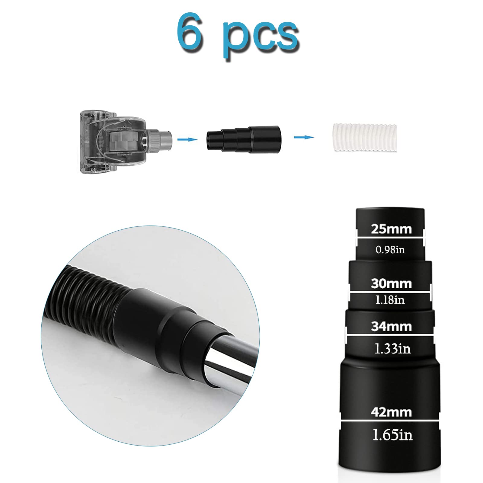 Connecteur De Tuyau D'aspirateur, Adaptateur De Tuyau De Piscine