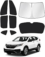 Vista 55 de Parasoles para parabrisas de automóvil, cubierta para ventana lateral y trasera, protección de privacidad, mantiene el vehículo fresco, color negro