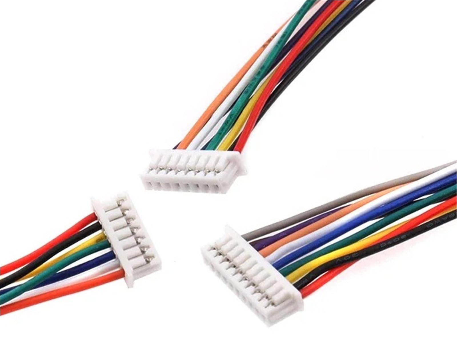 10 pz JST 1.25 Maschio Femmina Connettore del Cavo Passo .25mm 2P ​​3P 4P 5P 6P 7P 8P 9P 10P 11P 12Pin Spina Jack Terminale 20 30 CM