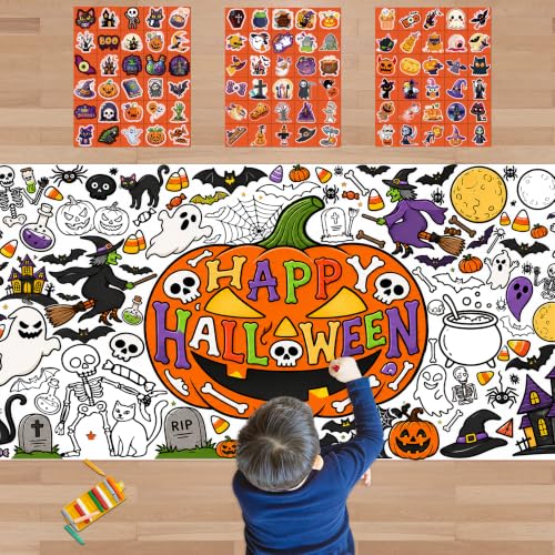 Halloween Crafts for Kids - Giant Coloring...