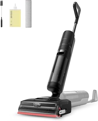 DREAME H15 Pro FoamWash Aspirador en Seco y Húmedo, Lavado con Espuma Focalizado, Solución de Limpieza con Proporción Inteligente, Brazo Robótico con IA 2.0, TangleCut 2.0, Lavado a 100 °C