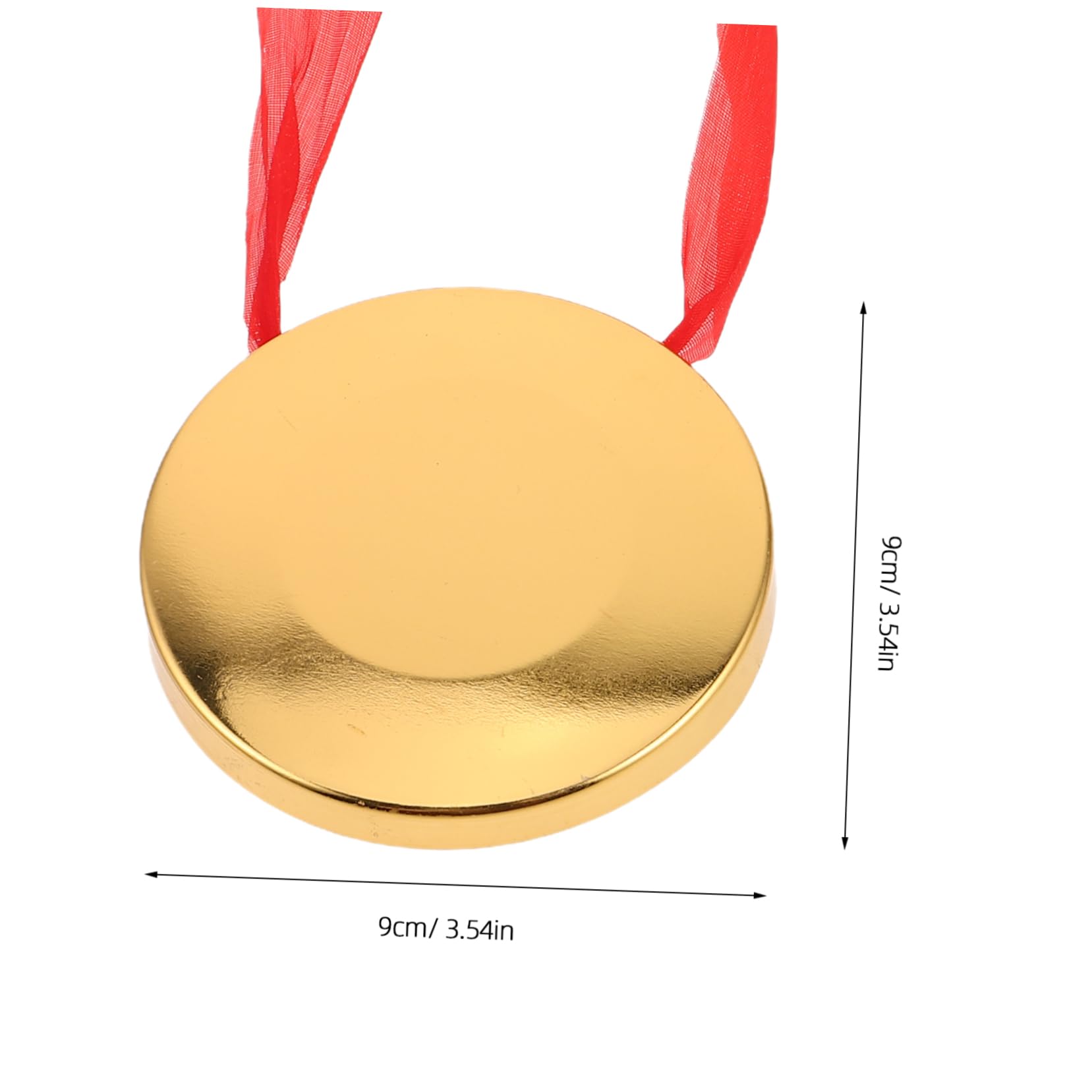 BRIGHTFUFU Kids Cymbal Copper Gong Traditional Percussion Instrument Copper Gong with Mallet and Ribbons for Festival Celebration Party Cheering 9cm