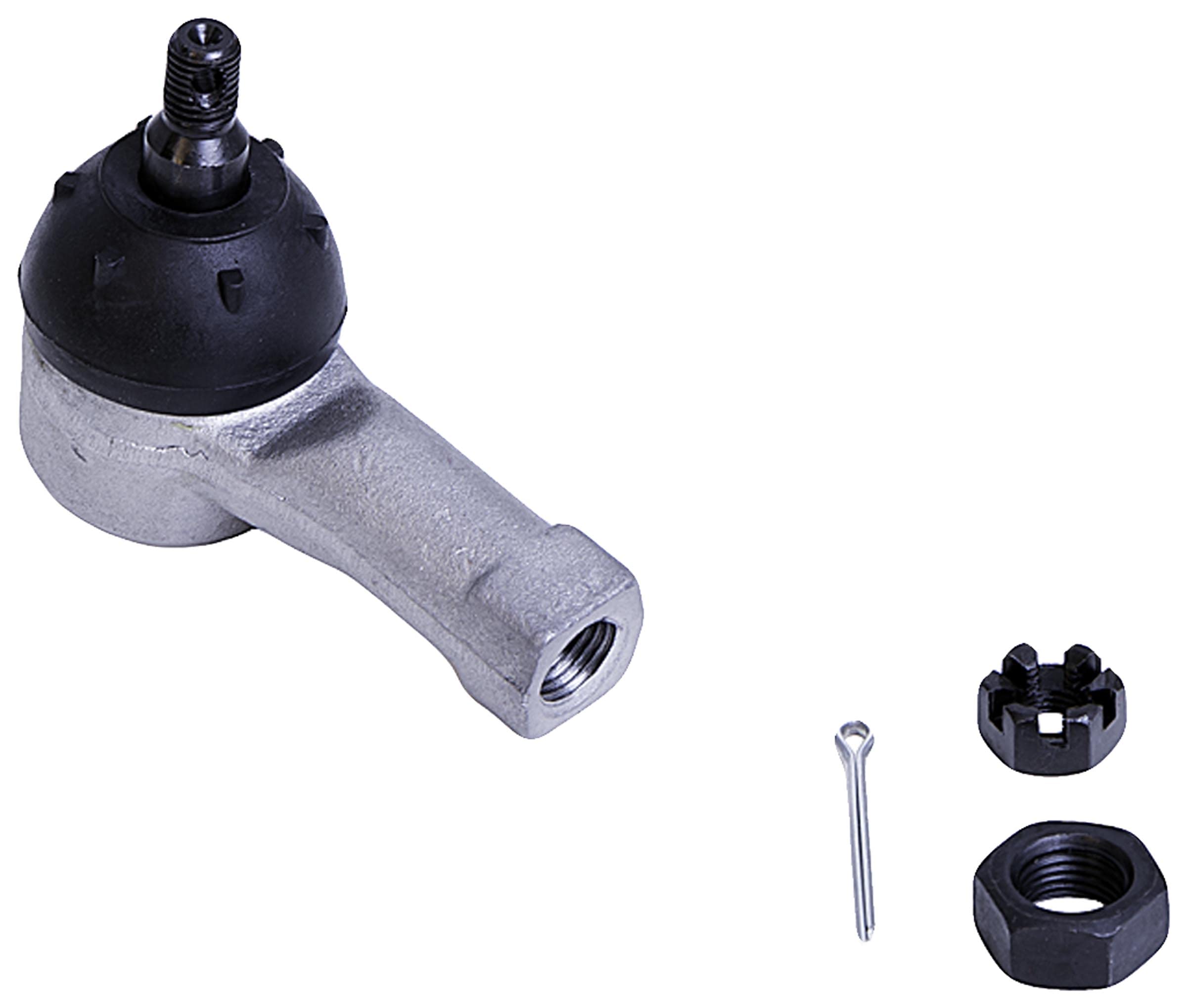 Dorman TO82355XL Front Outer Steering Tie Rod End Compatible with Select Models - Tie Rod - Steering Tie Rod End - This extended life tie rod end is built for smooth performance and superior durability. Featuring a hardened stud, highly polished ball, a maintenance-free polymer bearing, I.C.E. synthetic grease and premium corrosion resistance.