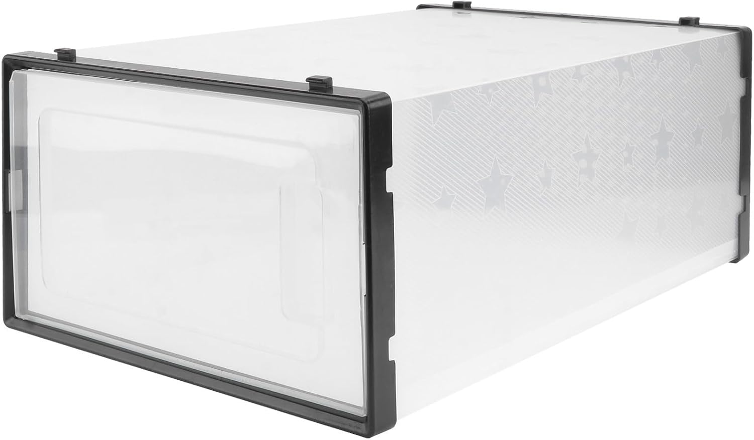 Shoes Thickened Storage Clamshell Stackable Plastic Box