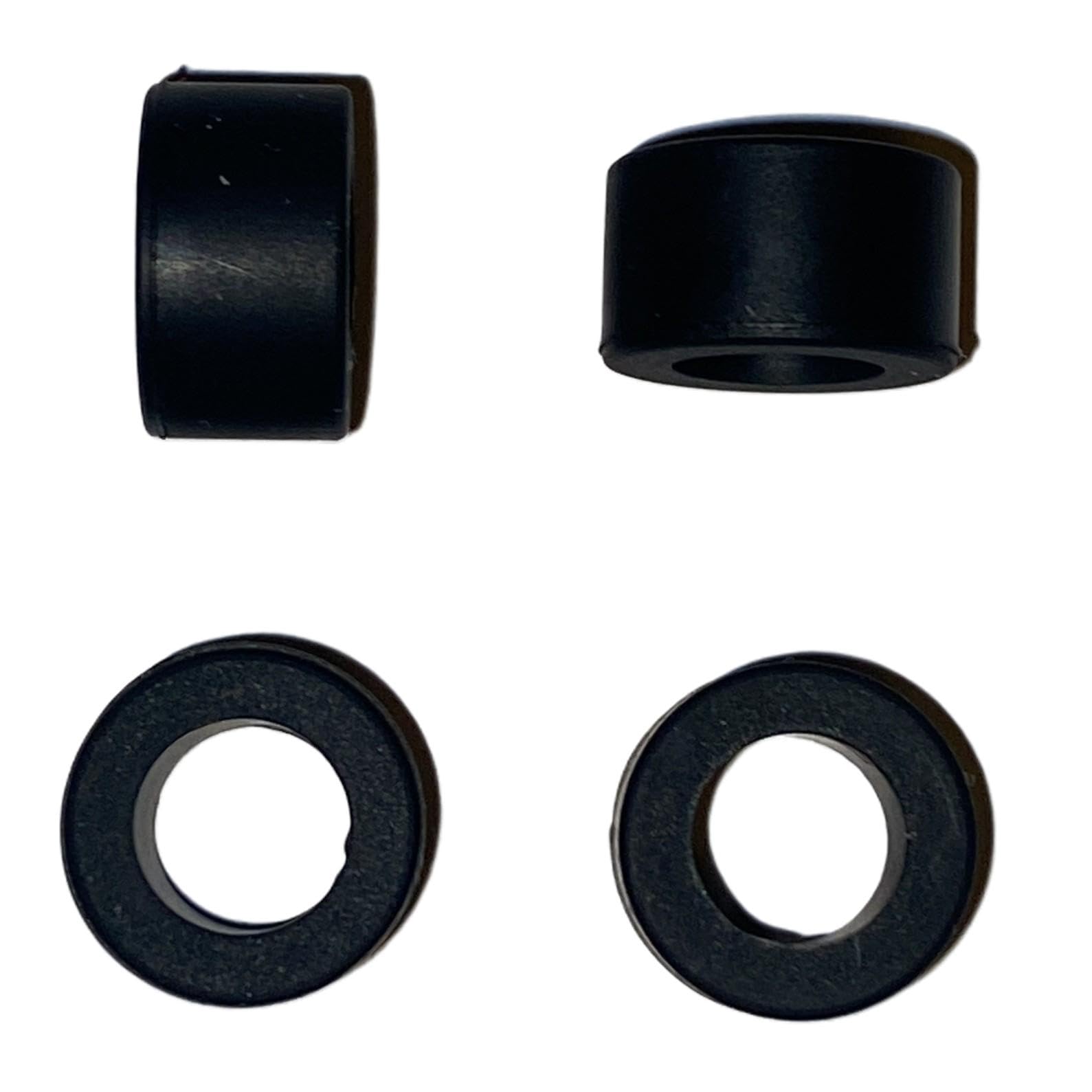 SSC 4 Rear M Type Tyres for Slot Cars, 6mm Wide Super Grip Tyres, Replacement Tyres Compatible for My First, MR1 Cars, Spare Tyres for Scalextric Slot Cars, Slot Car Accessories