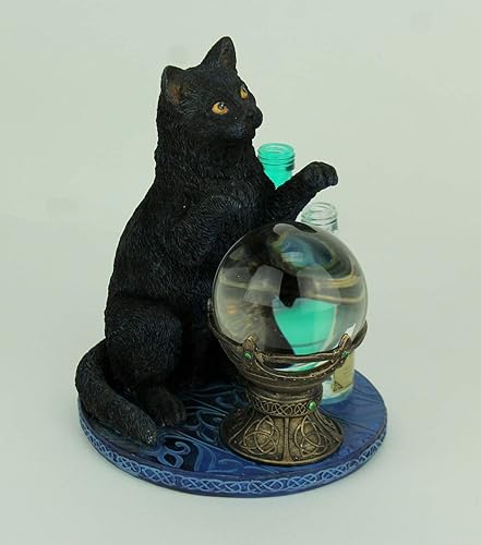Miniatura 2 de Veronese Design Aprendiz de bruja por Lisa Parker gato negro y bola de cristal