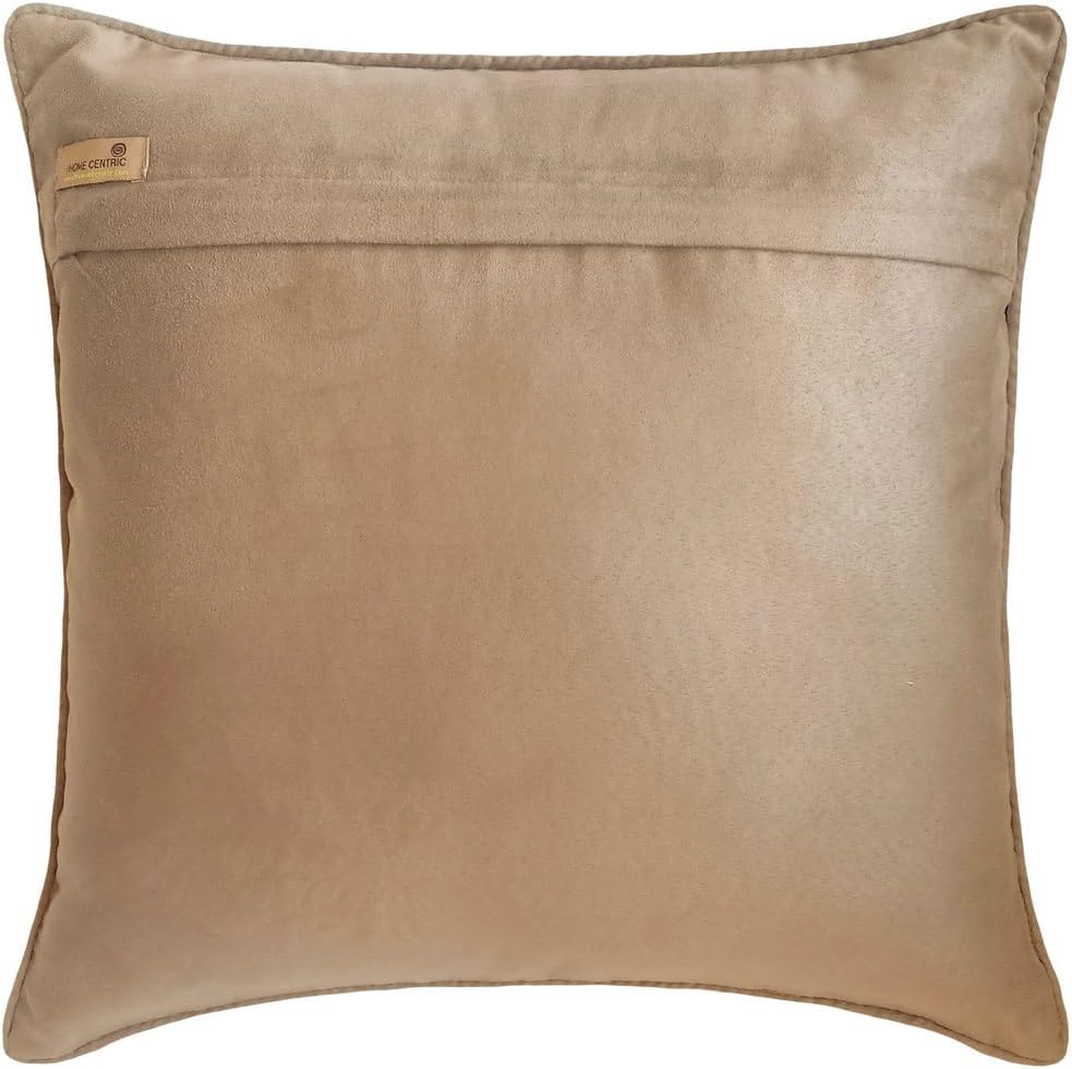 The HomeCentric Decorative Blue 20"x20" (50x50 cm) Throw Pillows, Jacquard Silk Damask Throw Pillows for Couch, Damask Pattern Contemporary Easter - Soroush