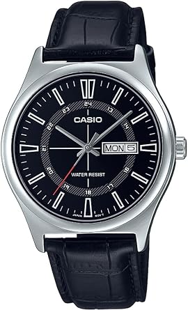 Casio Mens Watch - MTP-V006L-1CUDF Black Dial Black Band