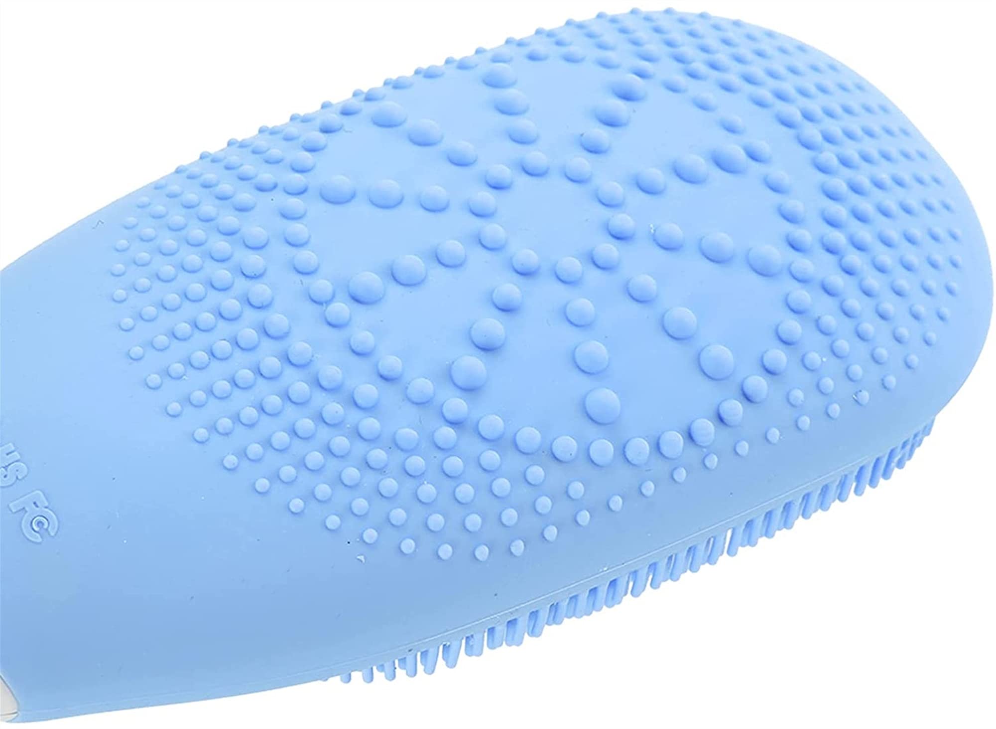 Cepillo de baño eléctrico de carga USB, cepillo de ducha de mango largo, cepillo de baño y cuerpo, cepillo de masaje impermeable, exfoliante, mejora la circulación