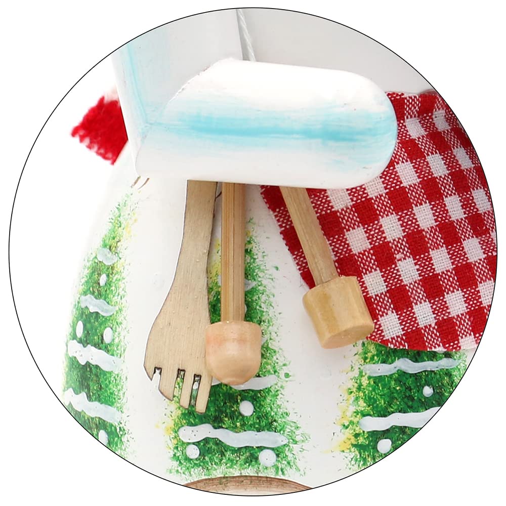 521786-20Räuchermann Räucherschneefrau Lisa mit Hut und Schal, ca. 20 cm