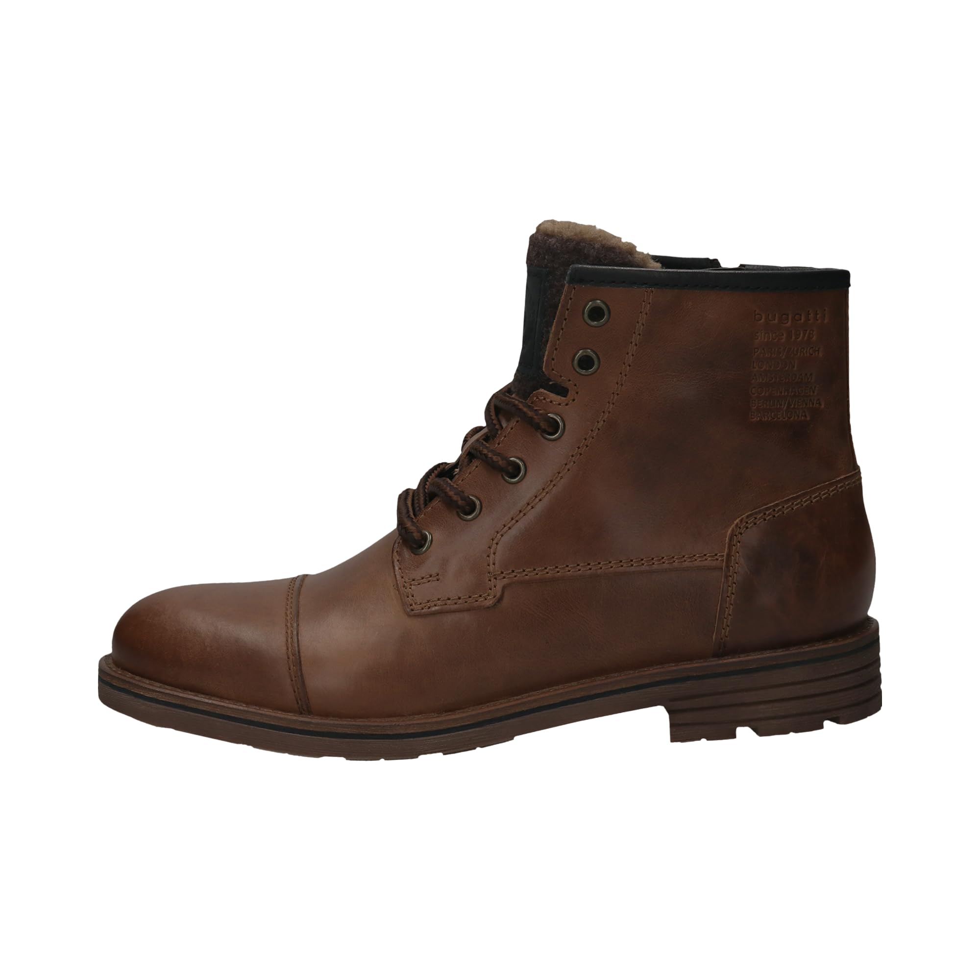 bugatti Herren Klassische Stiefel, Männer Stiefel Warmfutter