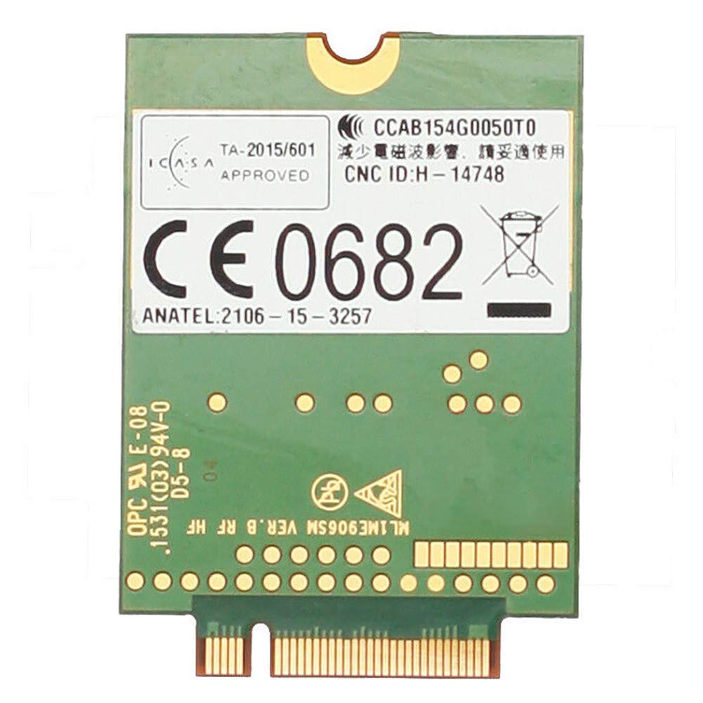 Scheda di Rete Wireless per ME906S-158 LT4132 Adattatore WiFi LTE 4G Modulo M.2 Scheda di Rete per HP Sostituire ME906E