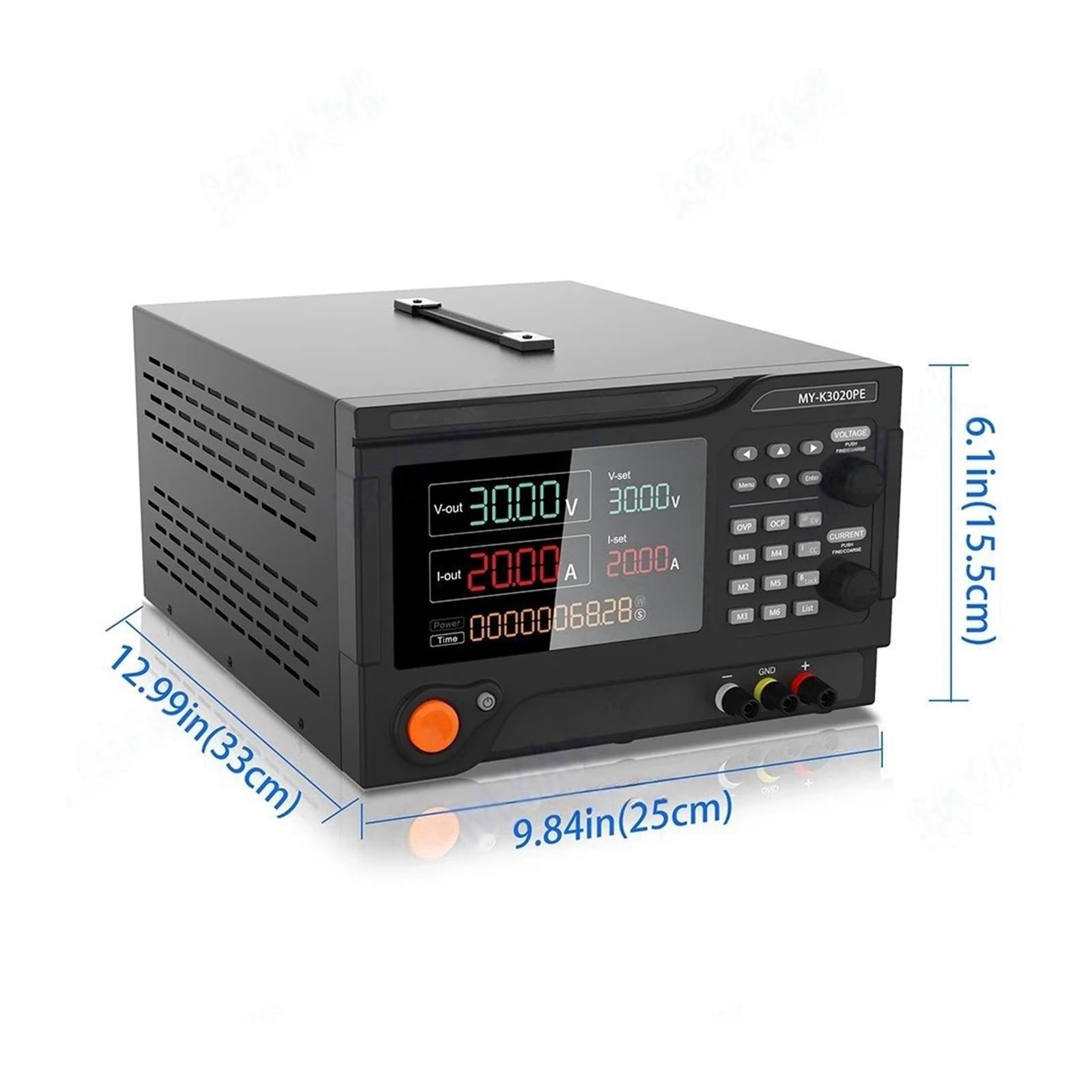 Alimentatore DC programmabile 30V 20A 10mV 10mA Interruttore Regolabile 30V 32V 20A 600W Alimentatore DC programmabile stabilizzato(220V-RS232)
