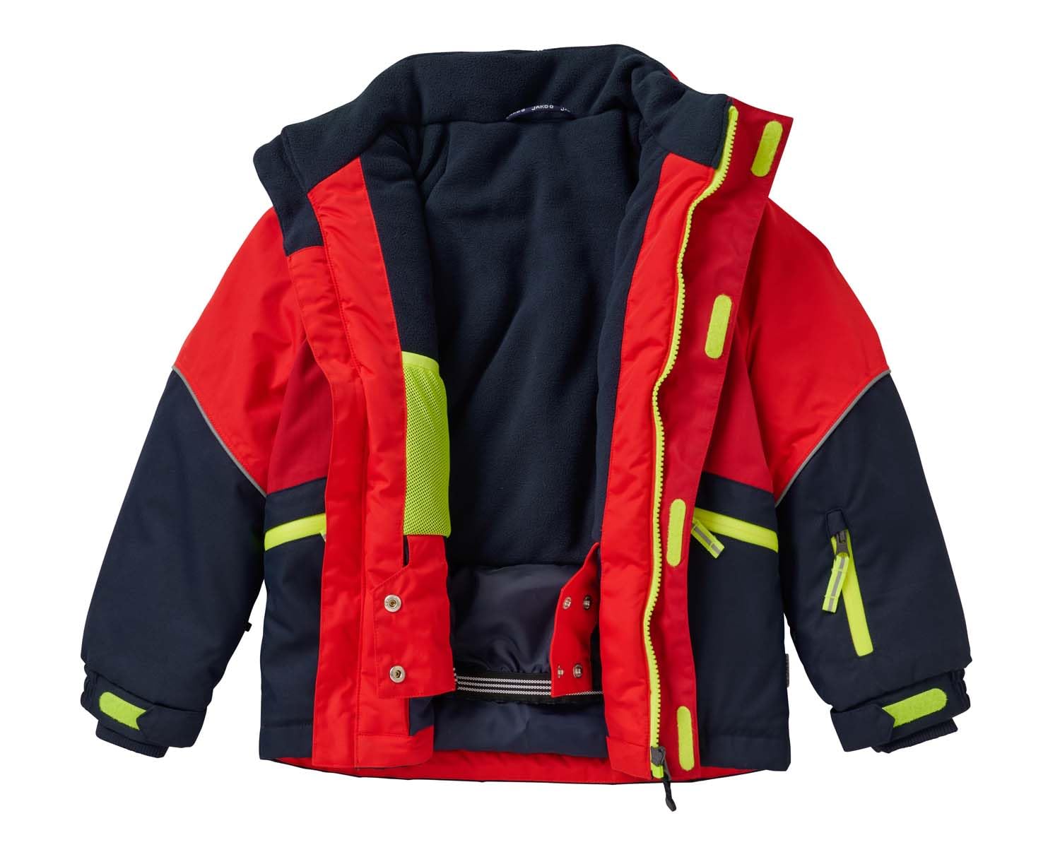 JAKO-O Kinder Robustjacke gefüttert, Tomatenrot