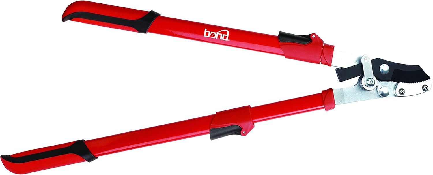 Bond Manufacturing 4016 26in Telescopic Anvil Lopper, Red