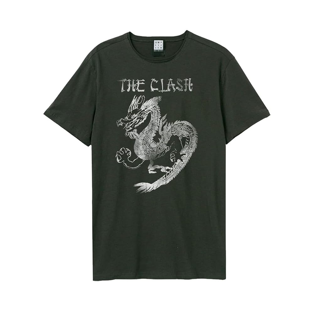 Amazon | [The Clash] T Shirt Dragon Band Logo 公式 Unisex