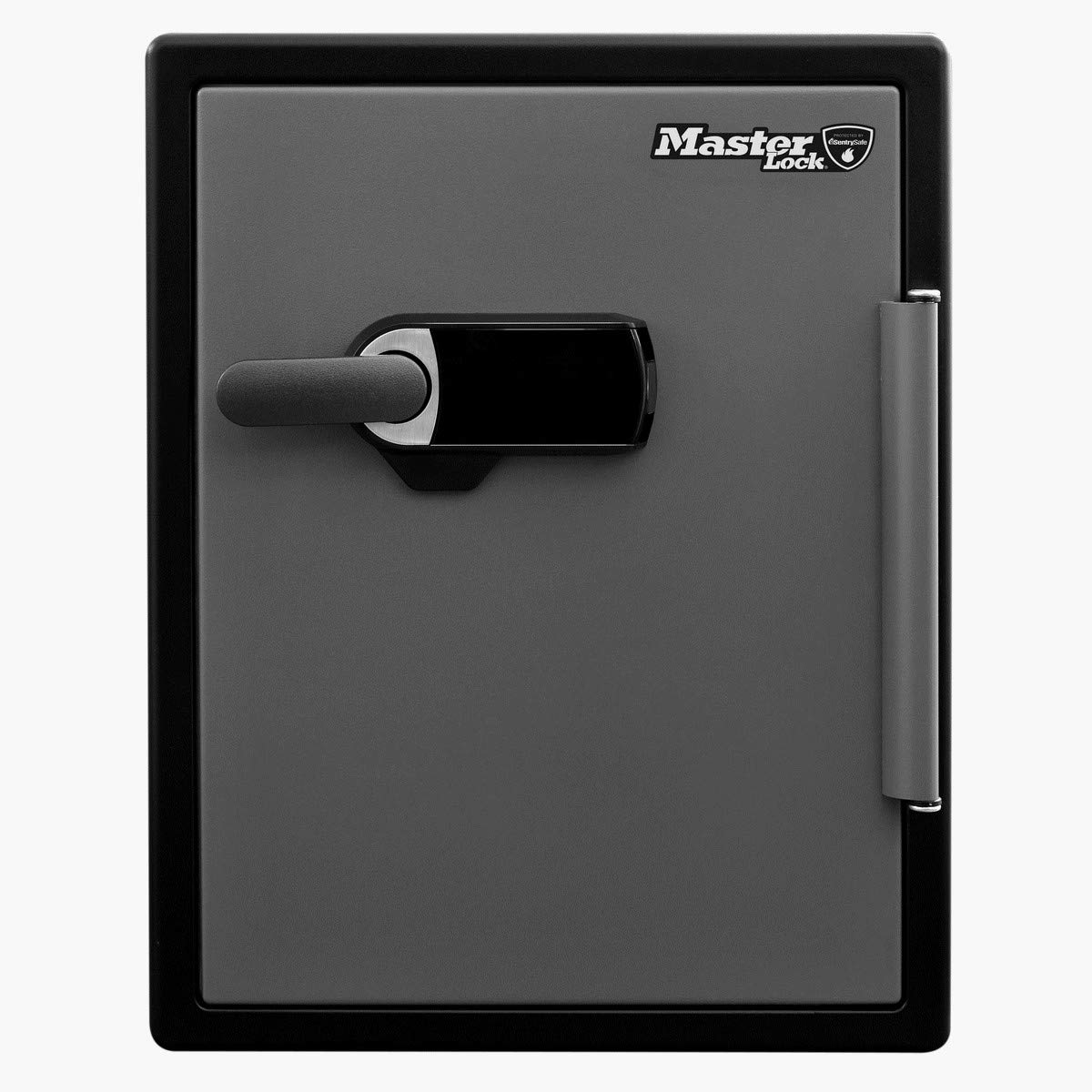 Master Lock Coffre Fort Anti Feu et Etanche à Code et Alarme, triple protection - vol, incendie et inondation, Combinaison Electrique, 56.6L, 60.3 x 47.2 x 49.1 cm