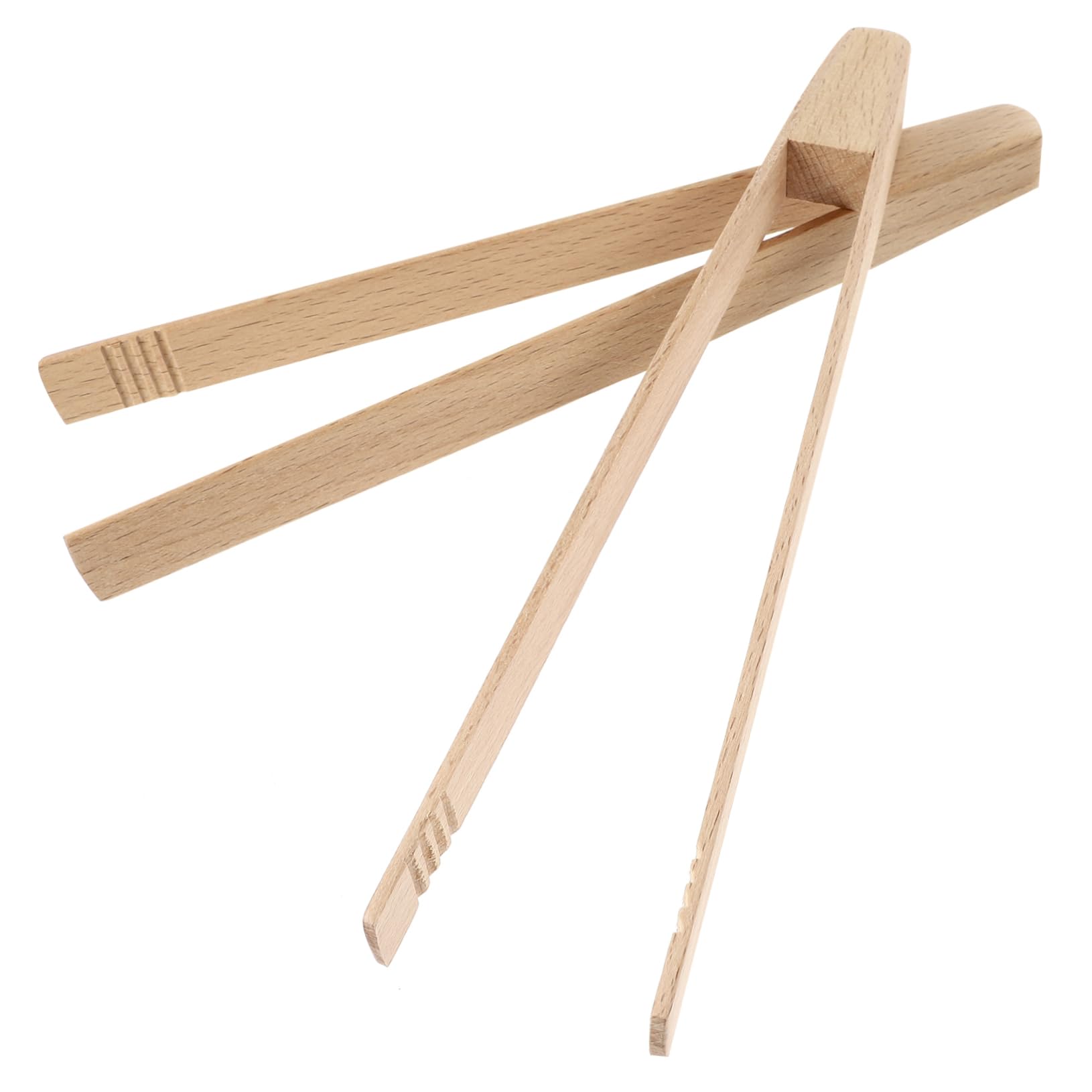 KICHOUSE 2 Pcs Barbecue Tongs Sturdy Food Grilling Clips for Steak Salad and Bread Easy to Clean Comfortable Design for Cooking and Outdoor Bbq