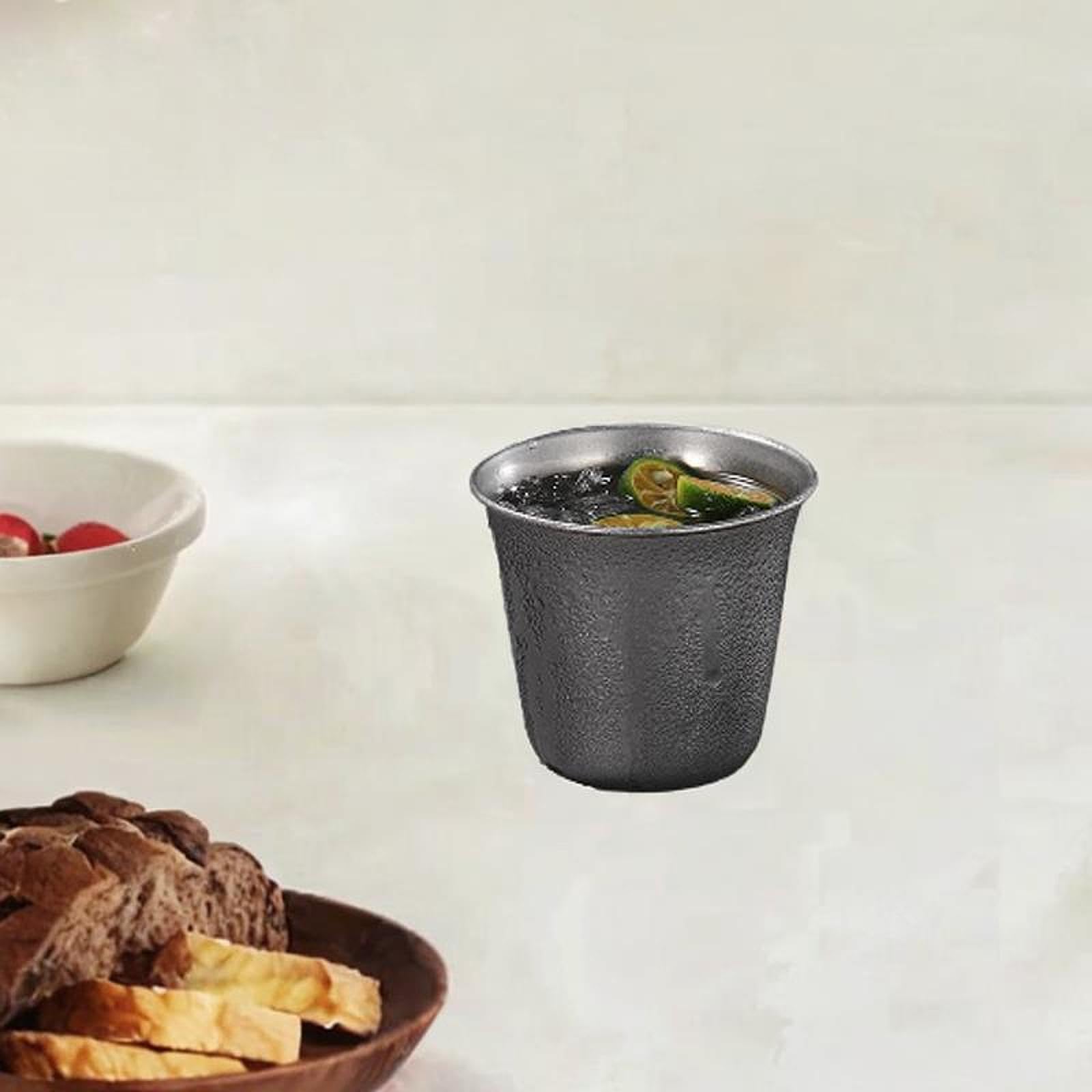 Vaveren Camping Cup Juice Mug Unbreakable 10oz Travel Cup Stainless Steel for Touring Trips Kitchen Backpacking Travel Indoor Outdoor