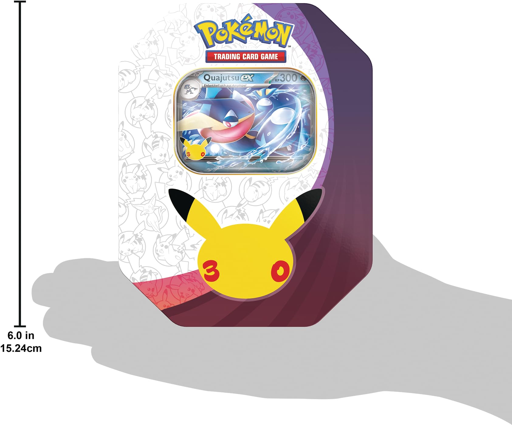Pokémon - kolekcjonerska gra karciana: Tin-Box 30 lat: Quajutsu-ex