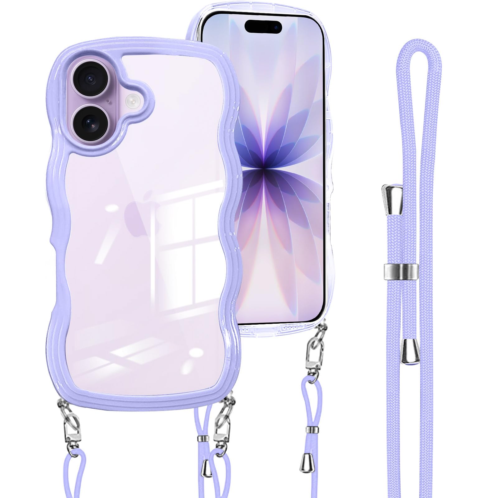 Amazon.co.jp: iPhone 17 用の ケース ショルダー ストラップ iPhone