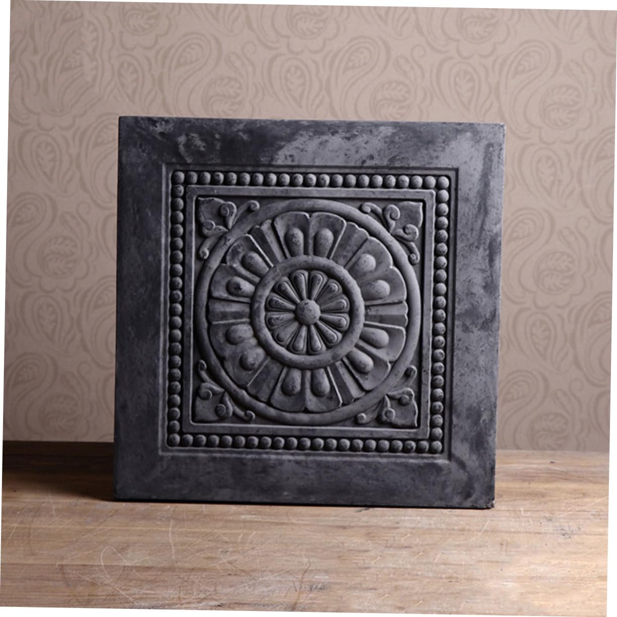 Homoyoyo Molde Para Baldosas De Reutilizable Molde De Hormigón Práctico Diseño Fácil De Usar Para Jardines y Patios 40x40cm 3.5cm De Grosor