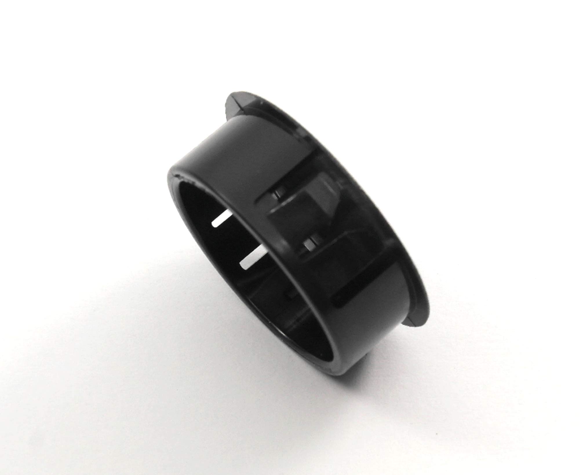 10 Black Nylon HOLE PLUGS 5/8 Locking Rigid Plug push-in round 10 pcs