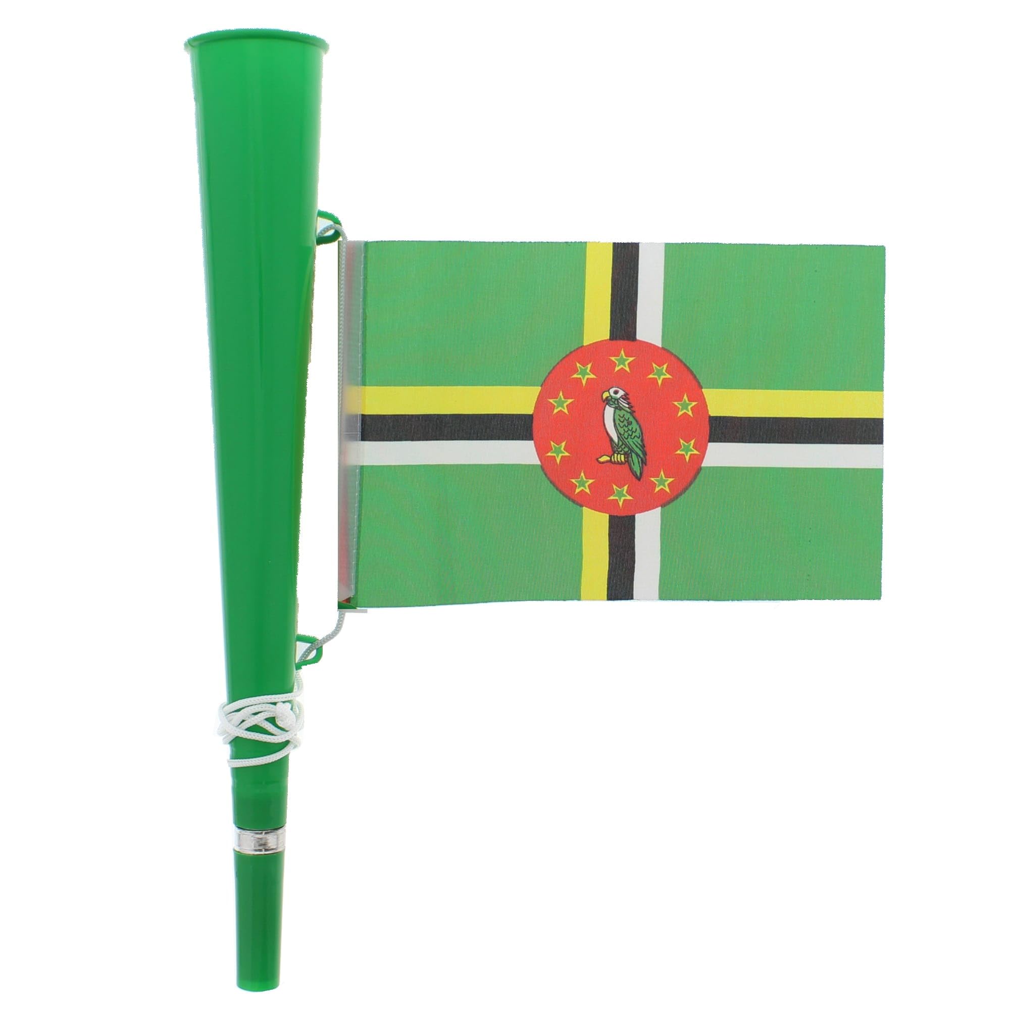 Zac's Alter Ego Bright Loud Carnival Festival Party Woofer Blow Horn with Flag & String