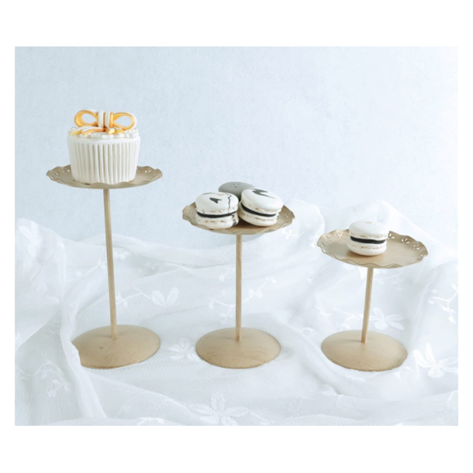 Alzata per Dolci La Decorazione della tavola da Dessert in Ferro for Il Matrimonio è più di Un Piatto da Dessert for Il tè pomeridiano Alzata per Torta(A)