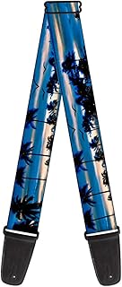 Buckle-Down Guitar Strap Blue Sunset 2 Inches Wide