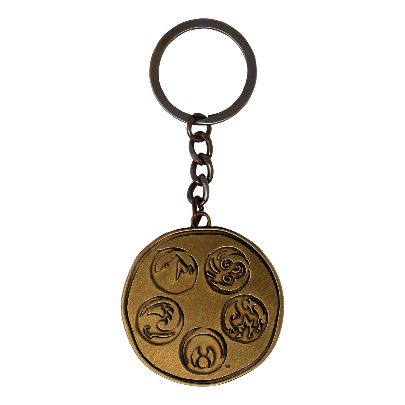 Fanattik Unisex Multicolor Legend Of The Five Rings Limited Edition Elemental Keyring