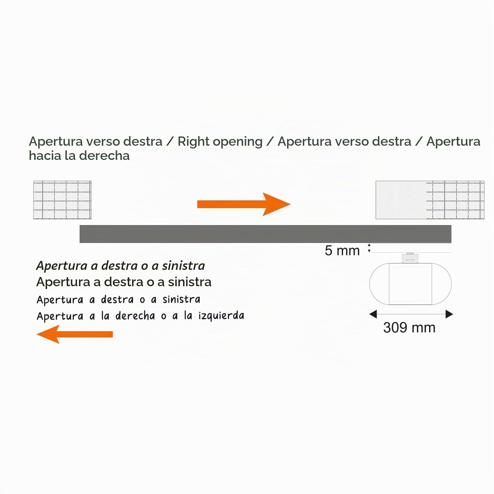 Motorizzazione cancello scorrevole OpenGate3 24 V - 2 telecomandi 500 kg