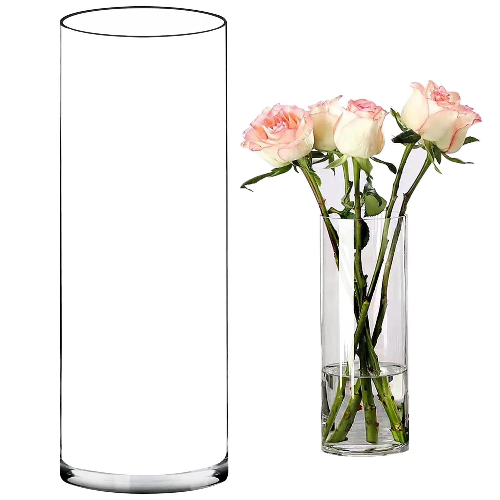 Jarrón Floral De Cristal Dorado Para Eventos Y Bodas | Meses Sin Interés