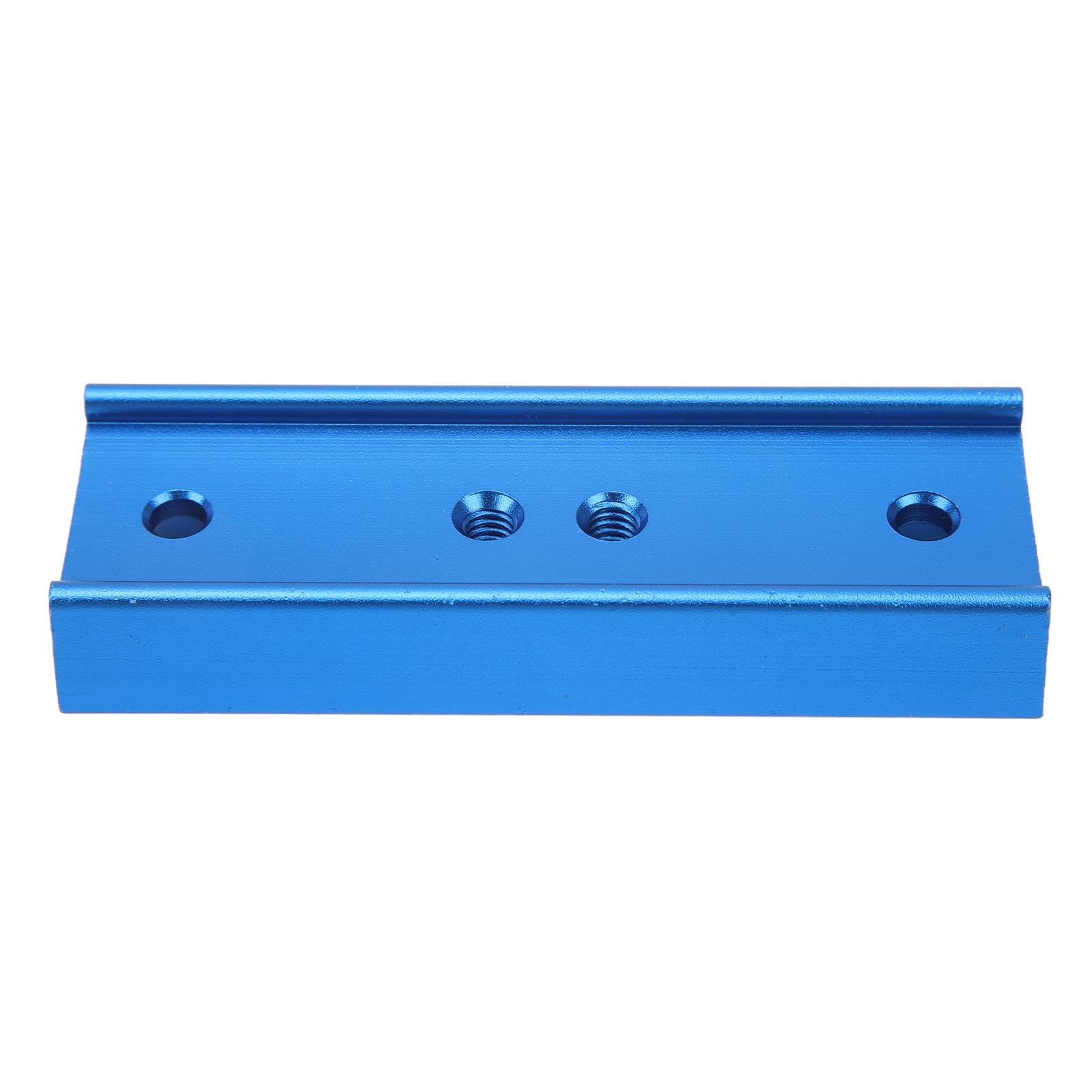 Dovetail Plate for Telescopes, DSLR or SLR Cameras, EQ Mounts, Aluminum Alloy Length 4.25 in, with 2 1/4In Screw Holes, 1 M62 Step Screw Hole, and 1/4 in Socket Threaded Post