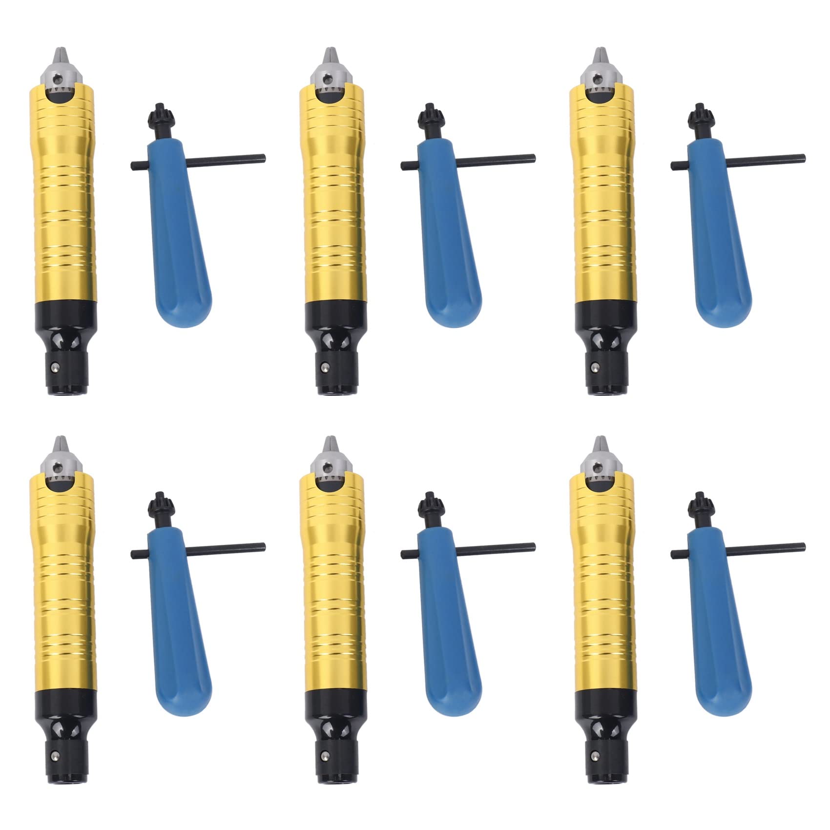6X Eje Flexible 6,5 mm Flex Eje Pieza de Mano Herramienta Eléctrica Herramienta de Taladro Eléctrico Manejar de Brocas Separador Accesorios de Amoladora
