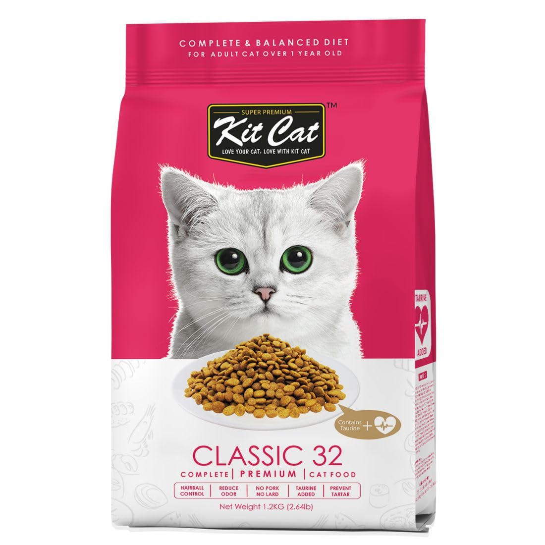 See full amazon price history chart for Kit Cat Dry Cat Food Classic 32 for Adult (1+ Years) 1.2 kg (Pack of 1) Kit Cat Dry Cat Food Classic 32 for Adult (1+ Years) 1.2 kg (Pack of 1) (B07H21DZFQ) Amazon Price History, Amazon Price Tracker